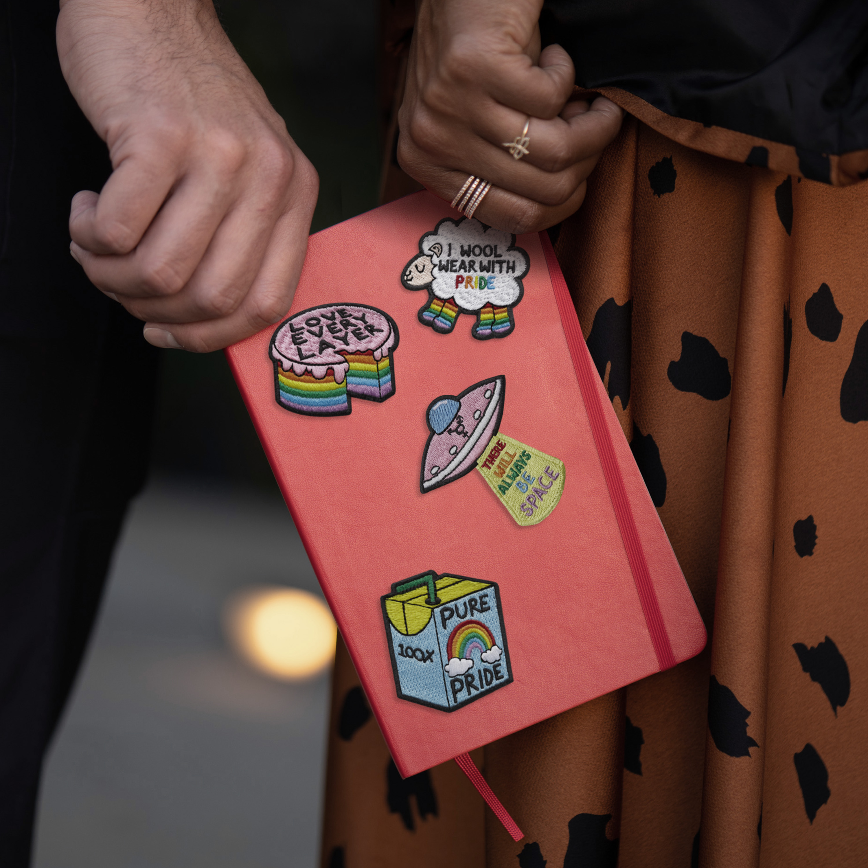 Stick-on Patch by Ashton Attzs Stick to Pride, Love Every Layer